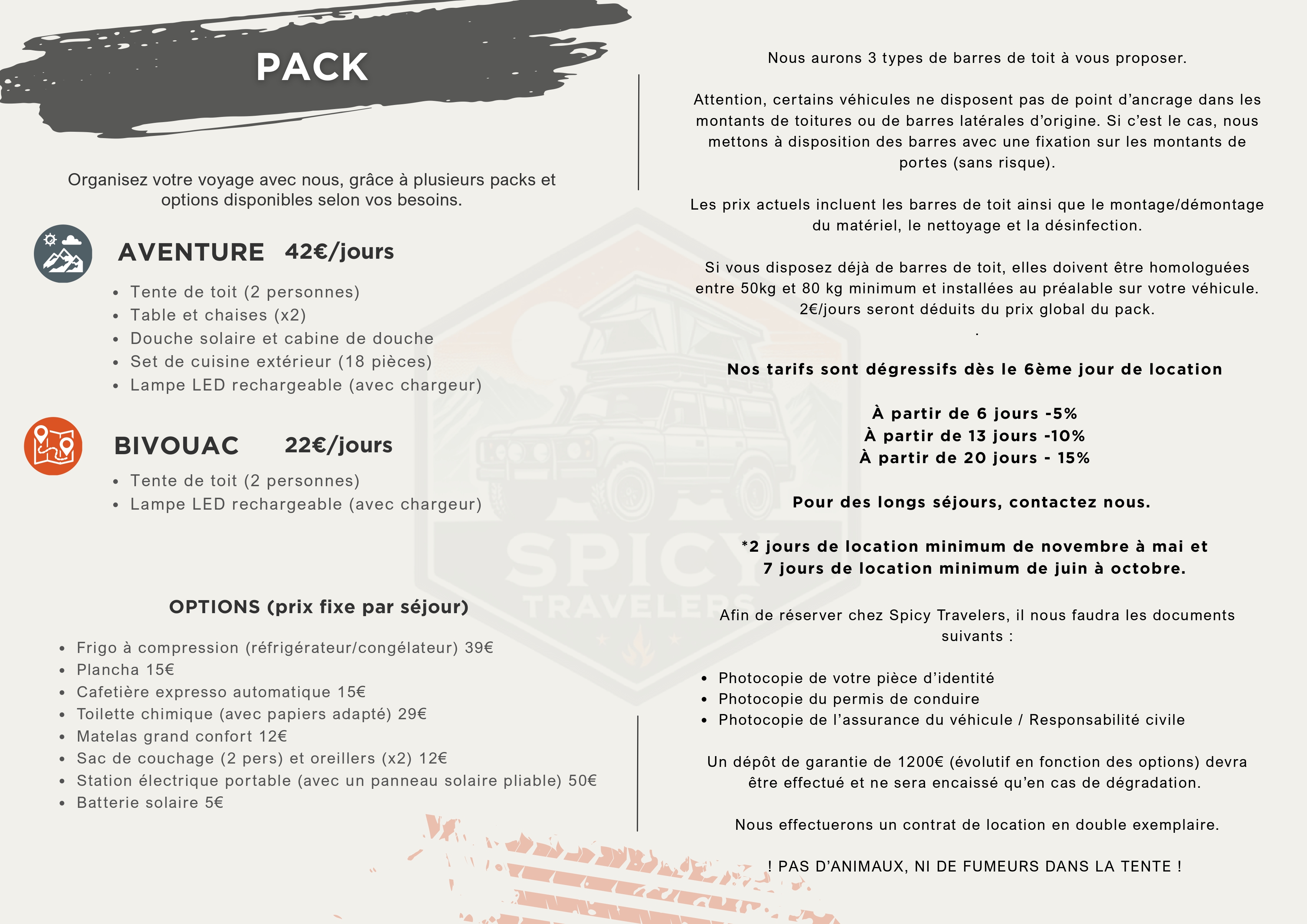 Flyer Spicy Travelers